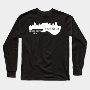 Nashville, Music City USA Long Sleeve T-Shirt